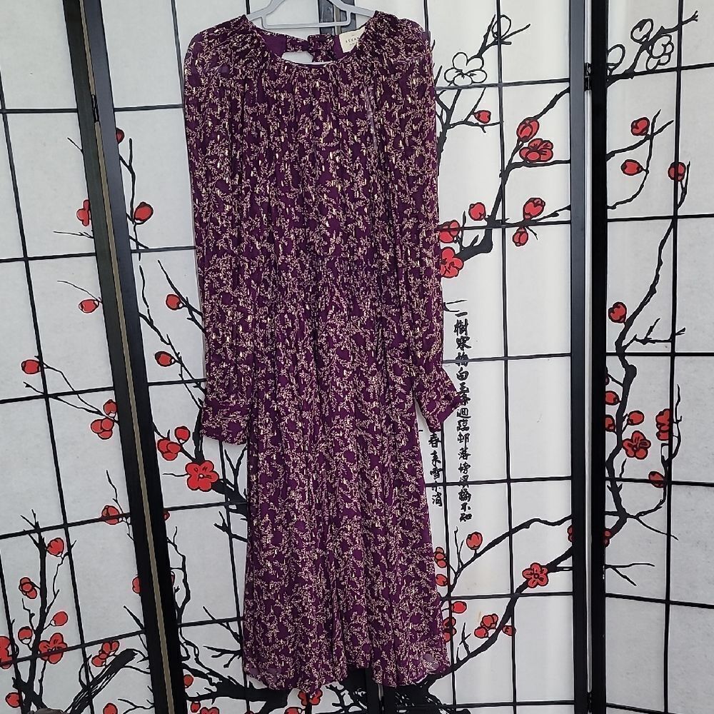 Sezane NWT Rare Priscilla Midi Dress Size 44 - Picture 3 of 13